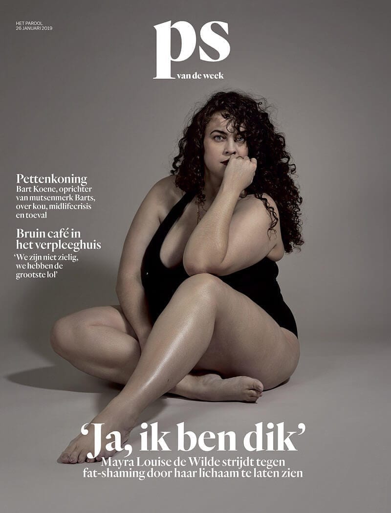 Mayra Louise de Wilde strijdt tegen fat-shaming